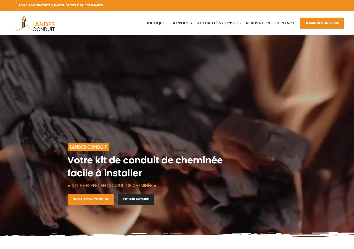 Landes Conduit : ouverture partielle de notre nouveau site internet